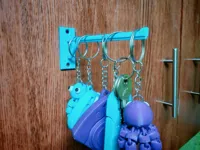 Crochet mural pour porte-clés et petits objets — photo 5