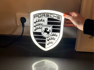 Porsche Logo LightBox