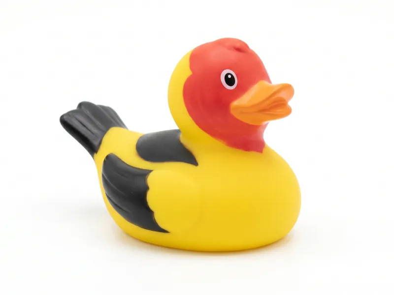 Western Tanager Rubber Duck