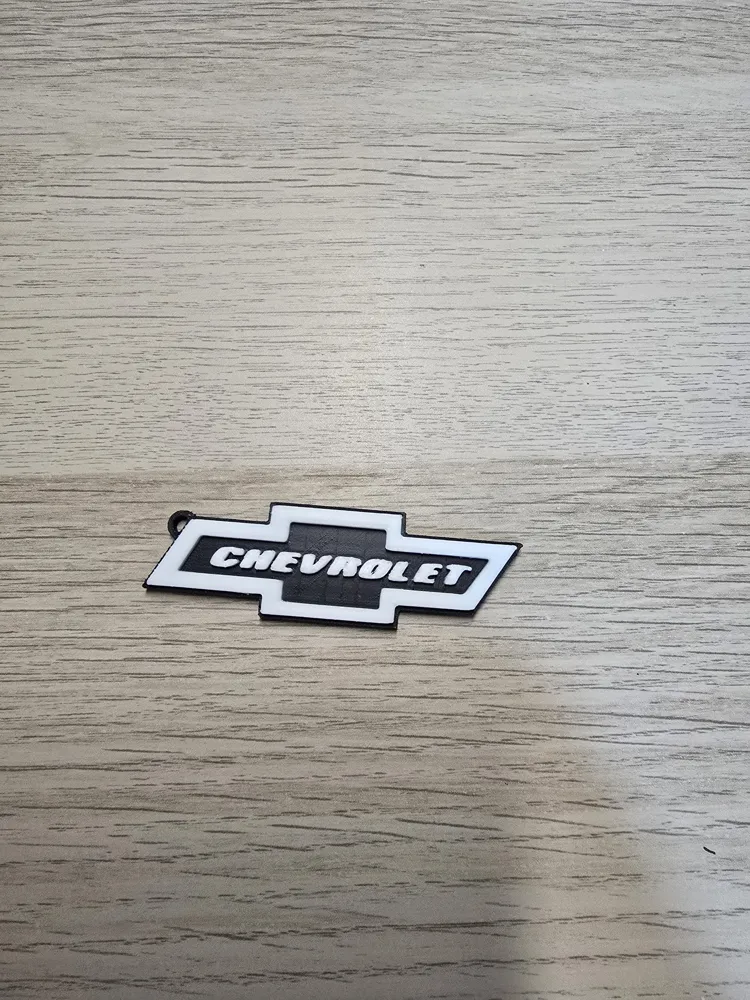Chevrolet keychain - Free 3D Print Model - MakerWorld