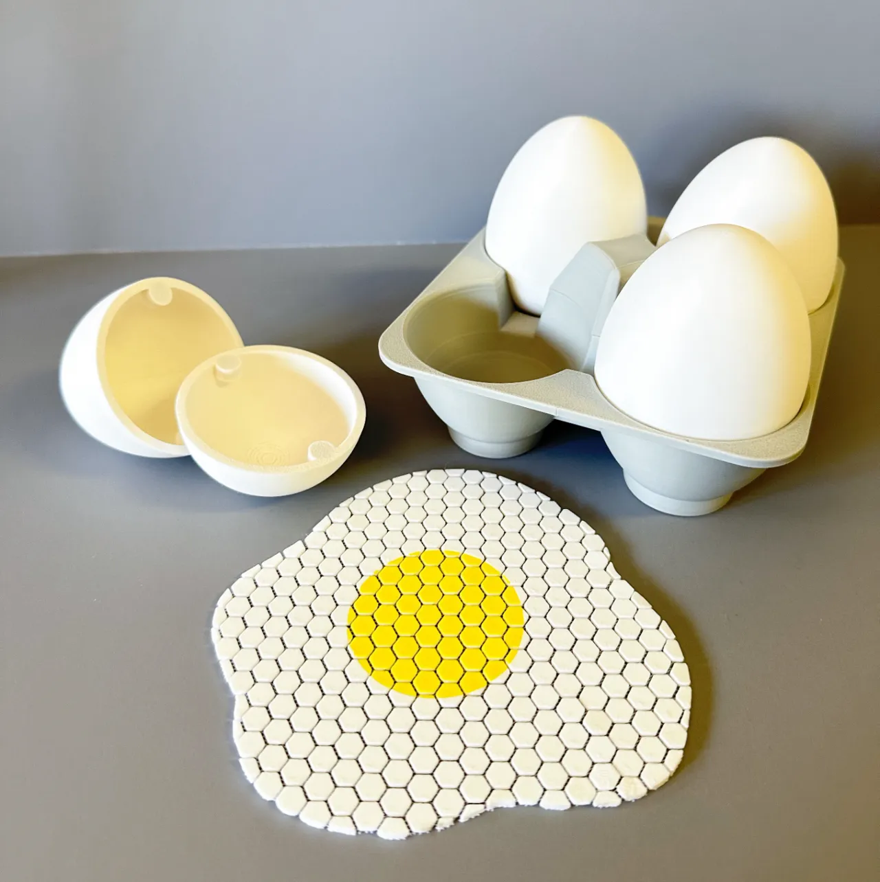 Fidget Fabric Fried Egg Set (requires mesh fabric) view 4