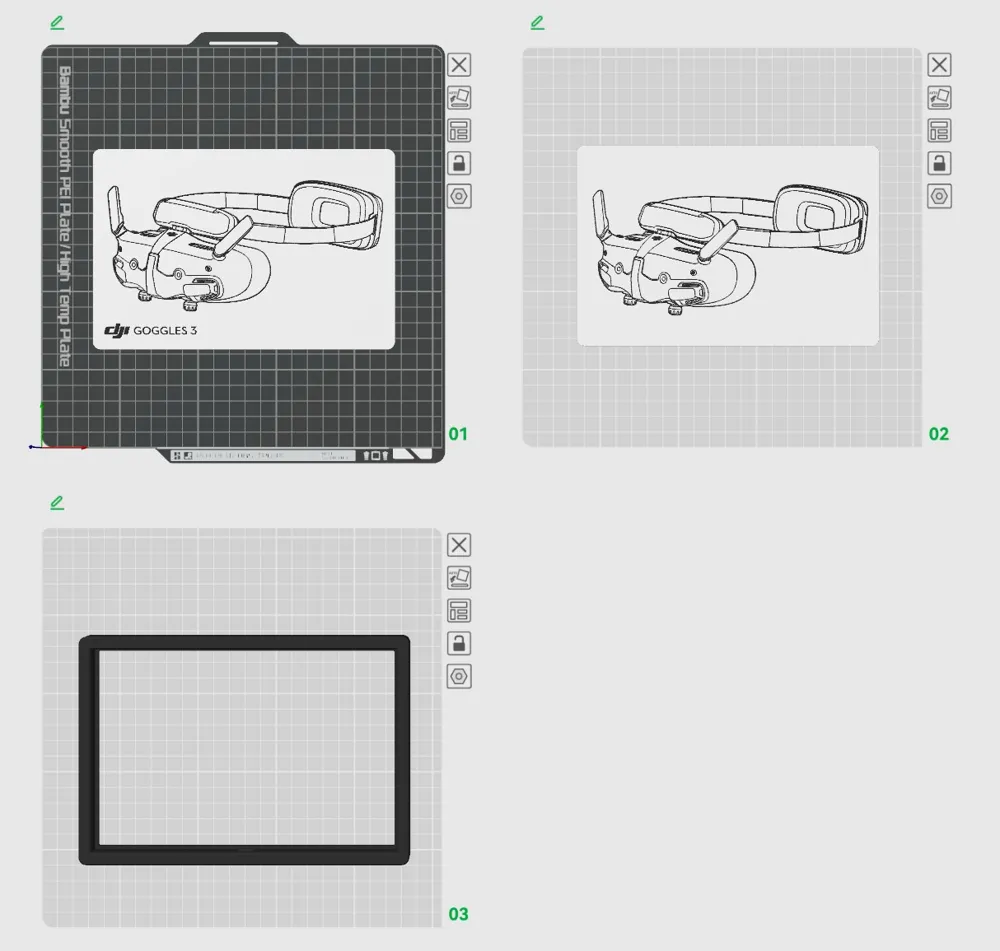 DJI Goggles 3 Patent Art - Free 3D Print Model - MakerWorld