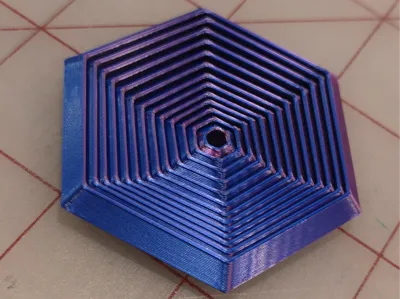 Fun hexagon shifty toy