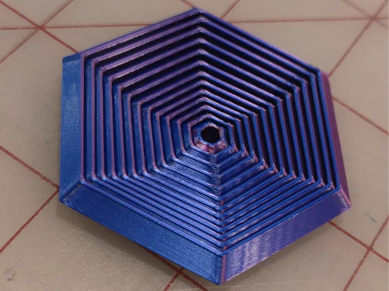 Fun hexagon shifty toy