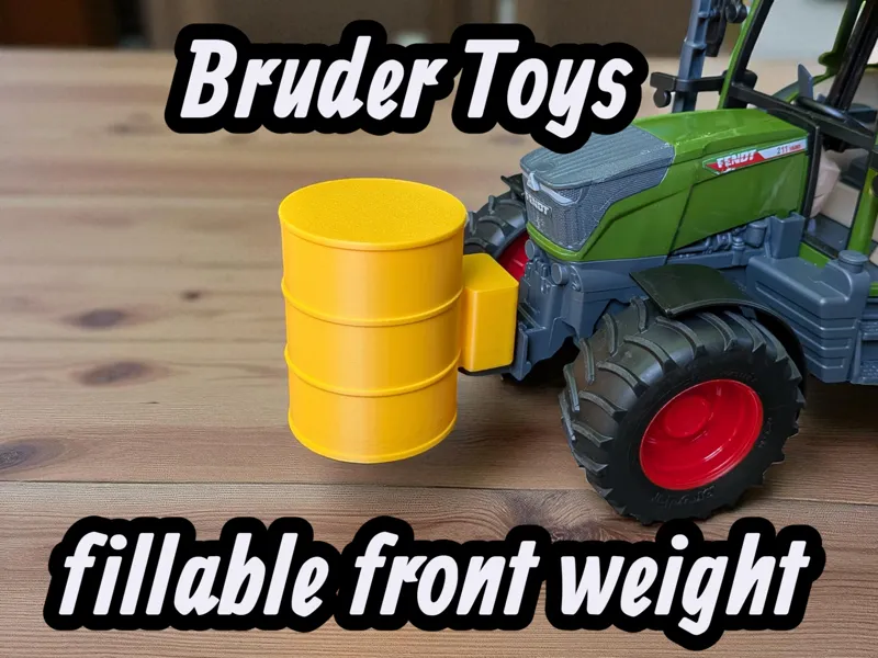 Frontgewicht Bruder Traktor Fass zum befüllen