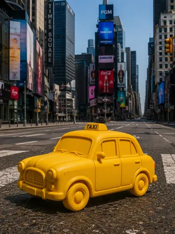 Modelo para impresión 3D: Chubby Vehicles Series - #36 Taxi — vista de referencia 2