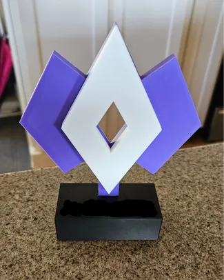 Rocket League rank display (Champion)