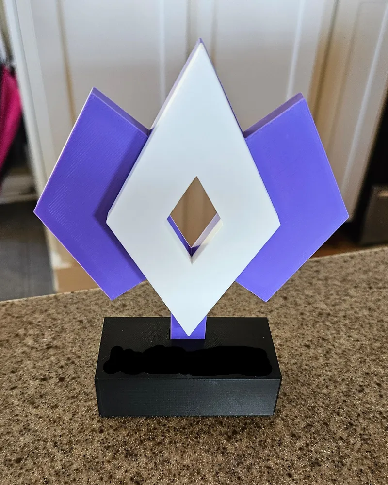 Rocket League rank display (Champion)