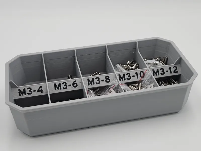 5x2 Ice cube tray Packout low profile organizer