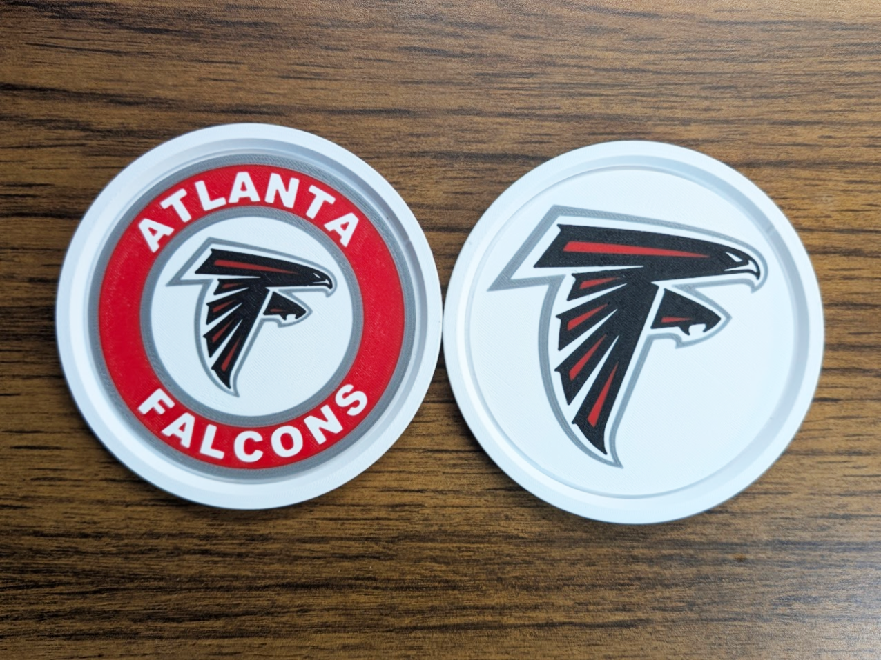 Miniatura 2 do modelo 3D Stackable Coasters - All 32 NFL Teams