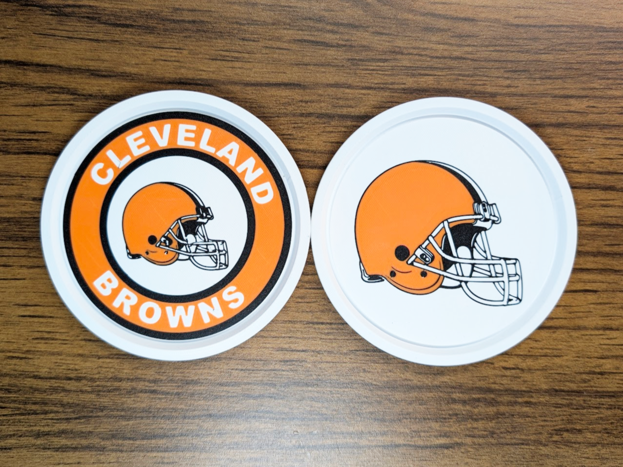 Miniatura 8 do modelo 3D Stackable Coasters - All 32 NFL Teams
