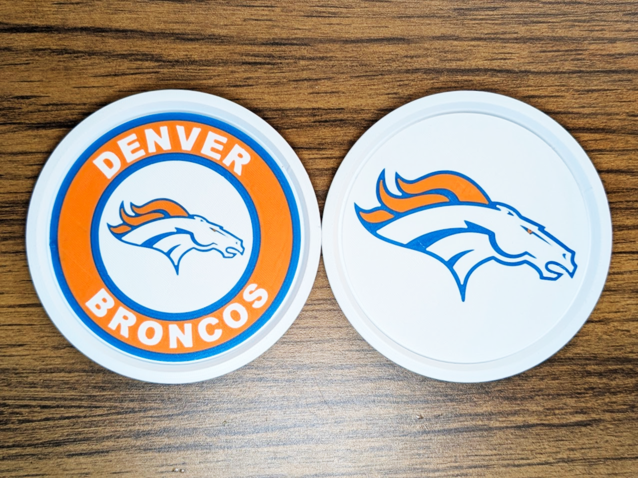 Miniatura 10 do modelo 3D Stackable Coasters - All 32 NFL Teams