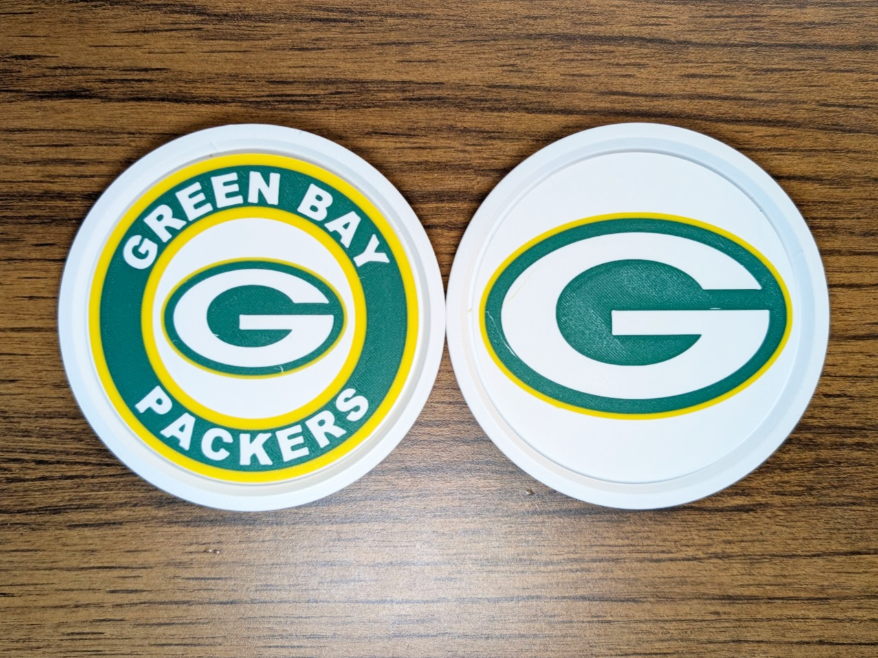 Miniatura 12 do modelo 3D Stackable Coasters - All 32 NFL Teams