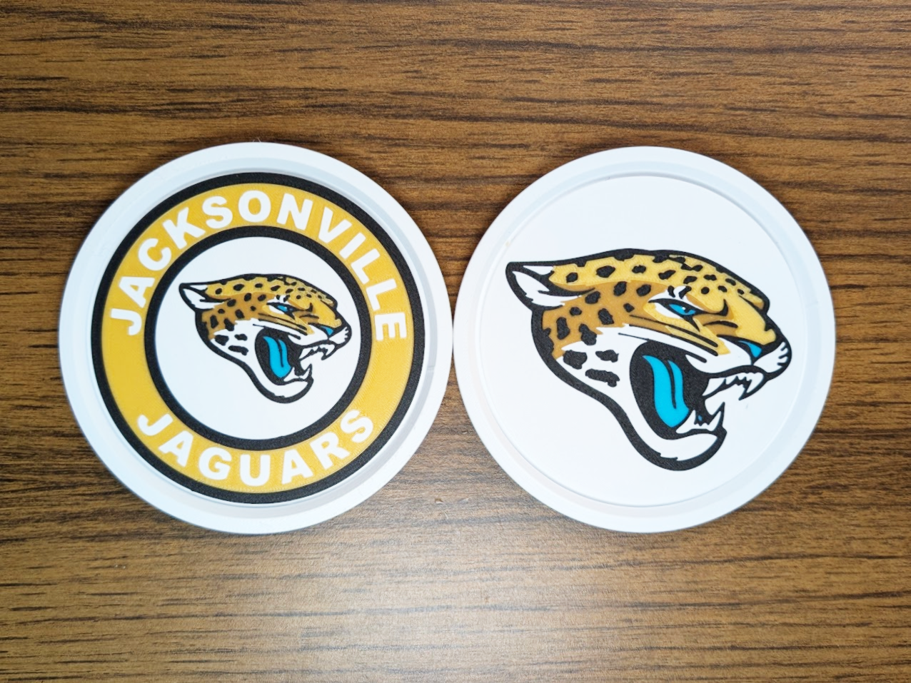 Miniatura 15 do modelo 3D Stackable Coasters - All 32 NFL Teams
