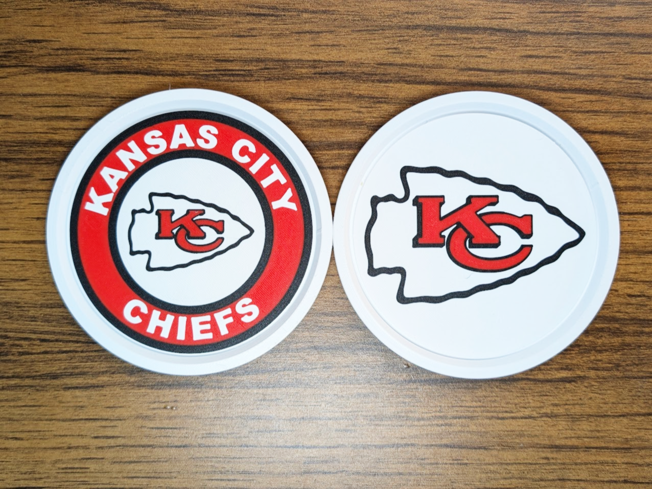 Miniatura 16 do modelo 3D Stackable Coasters - All 32 NFL Teams