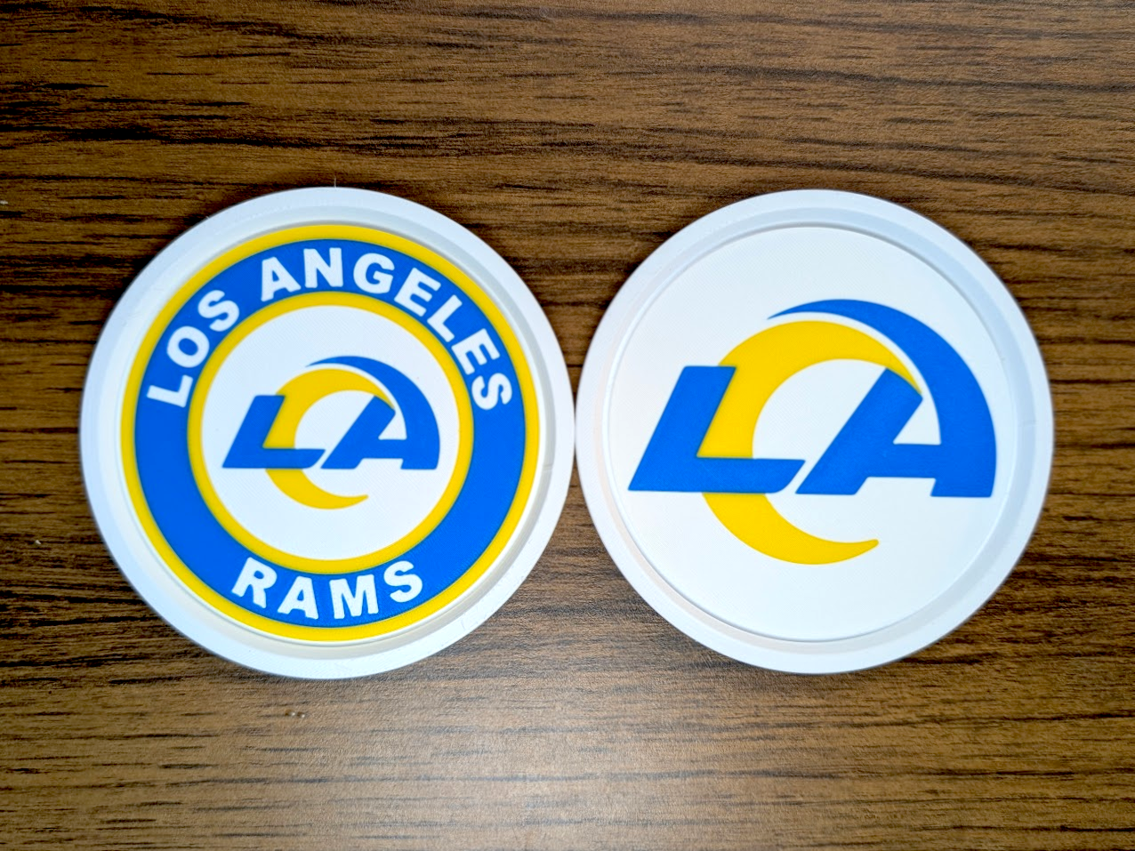 Miniatura 19 do modelo 3D Stackable Coasters - All 32 NFL Teams