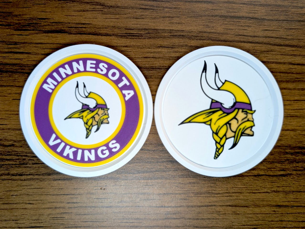 Miniatura 21 do modelo 3D Stackable Coasters - All 32 NFL Teams