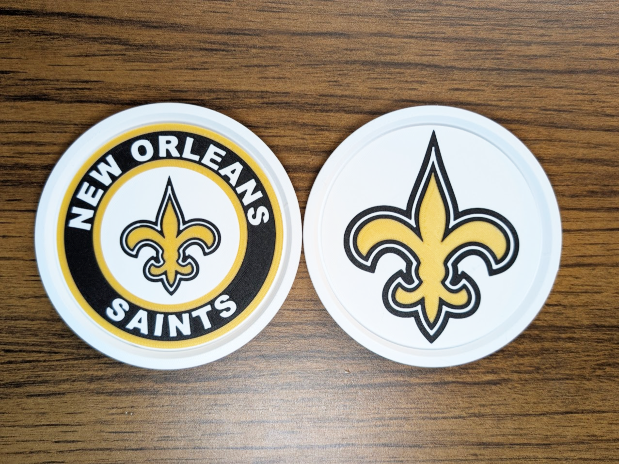 Miniatura 23 do modelo 3D Stackable Coasters - All 32 NFL Teams