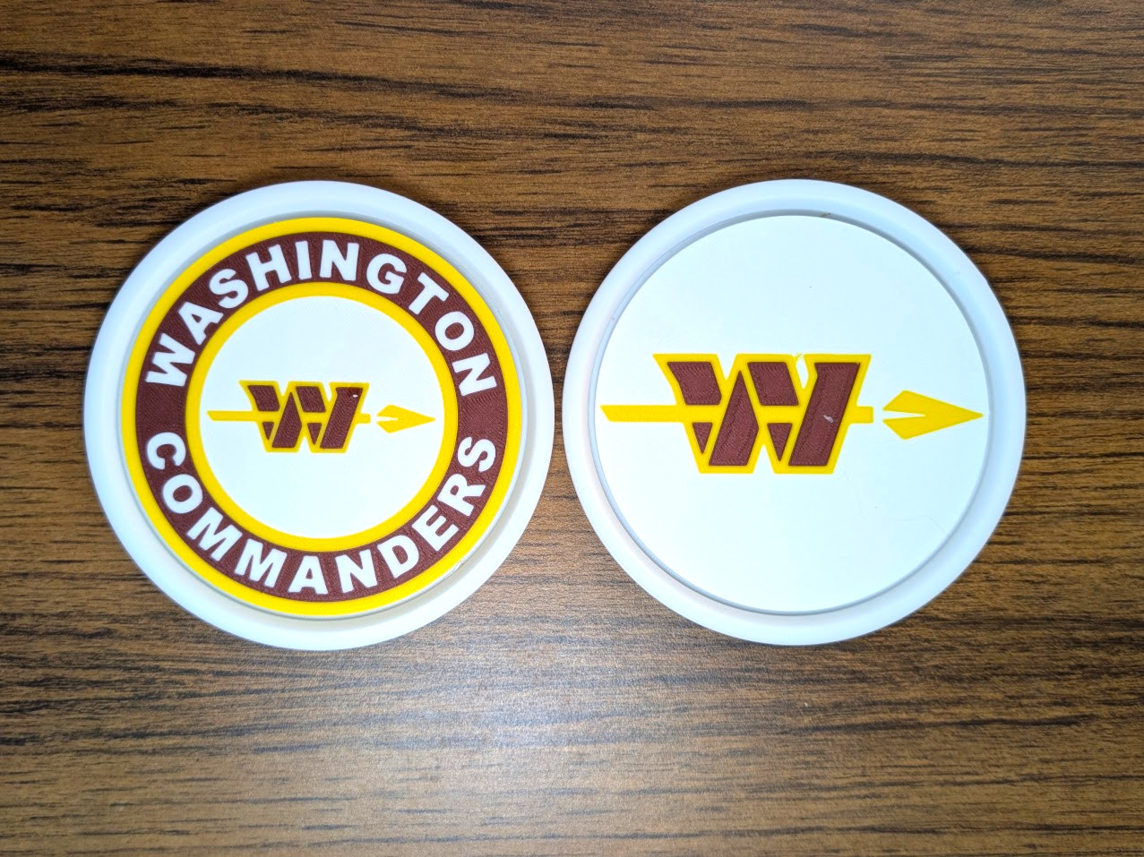 Miniatura 32 do modelo 3D Stackable Coasters - All 32 NFL Teams