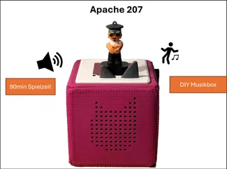 Tonie Kreativ DIY Figur Apache 207 