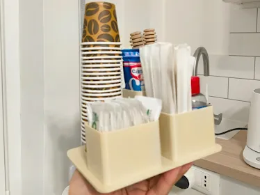 Modular Coffee Kit Organizer