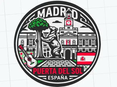 MADRID PUERTA DEL SOL COASTERS