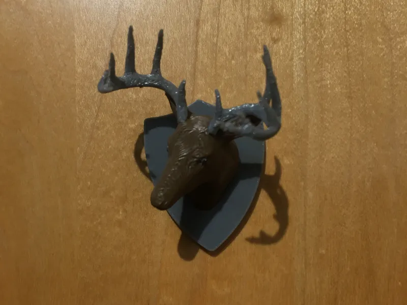 deer buck wall mount