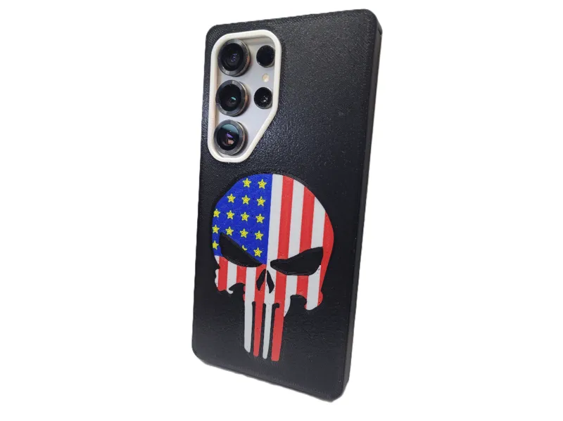 Samsung S25 Ultra Punisher Case -MultiColor + Mono