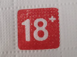 18+ Rating Stamp mini