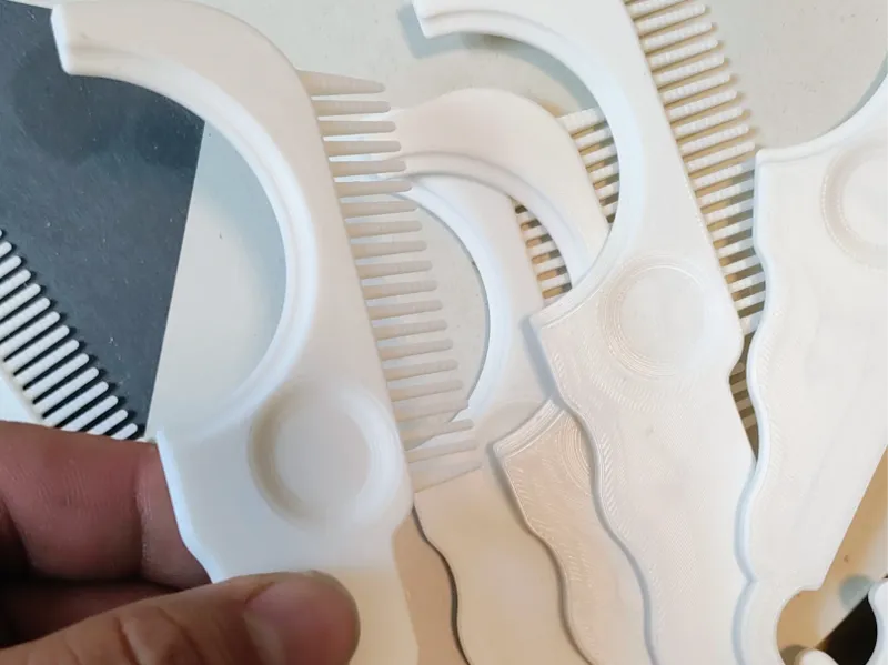 paint roller scraper comb, with hook and loop 