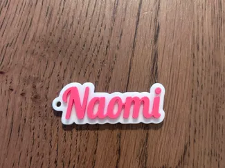 Naomi name keychain