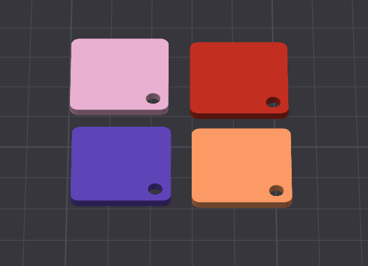 Miniatura 8 do modelo 3D Filament swatch