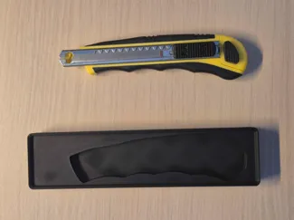 Utility knife gridfinity box