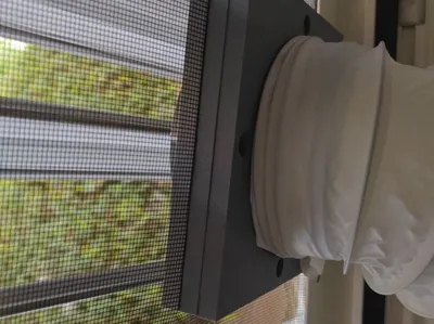 Magnetic Ventilation Mount (100mm) for Window Mesh