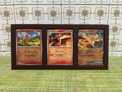 Three Card Frame (with stand)