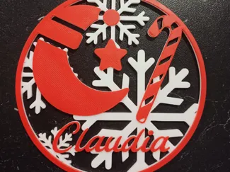 Bola Navideña Luna