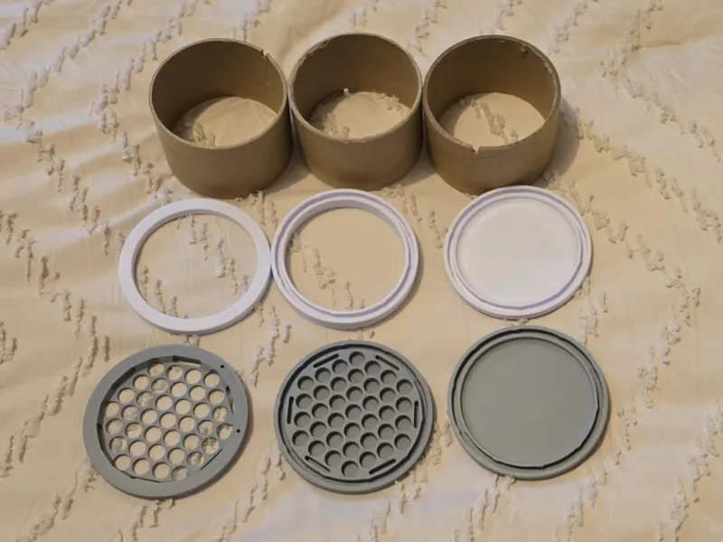 Stackable Spool Containers