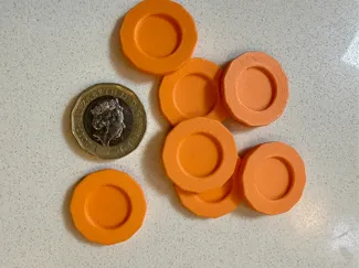 Kid Friendly Trolley Token (€/£ coin)