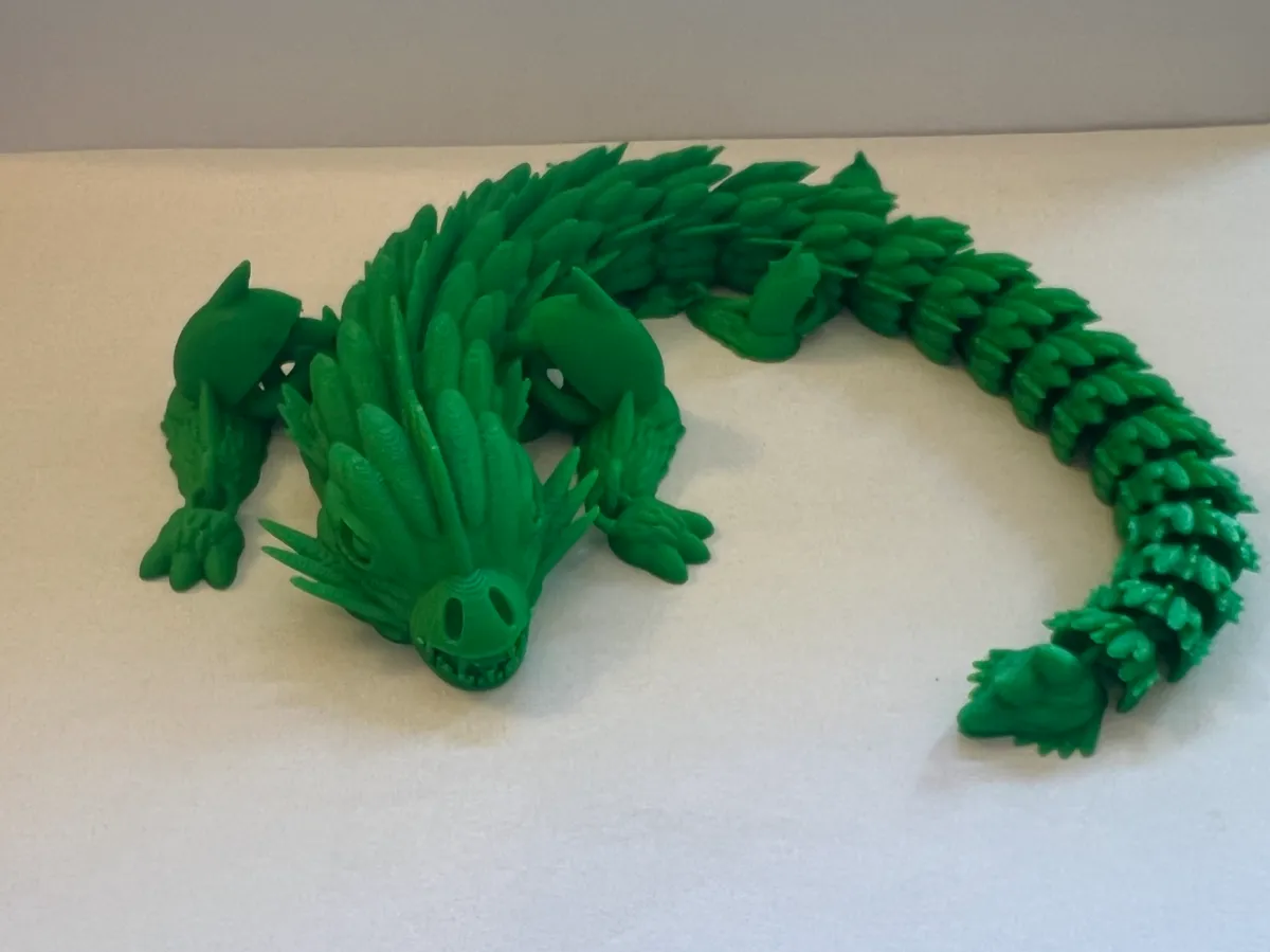 Dragon flexible articulé