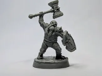 Dwarf Cleric – Daily Miniature Challenge