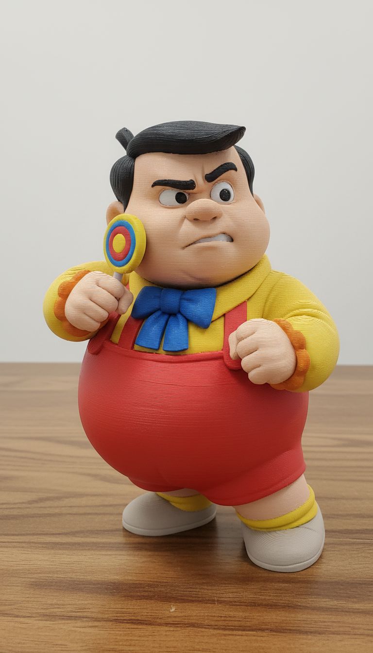 Ñoño Fan Art Figure – Multi-Part No AMS Required - 1