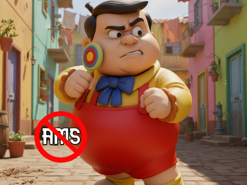 Ñoño Fan Art Figure – Multi-Part No AMS Required 3D model