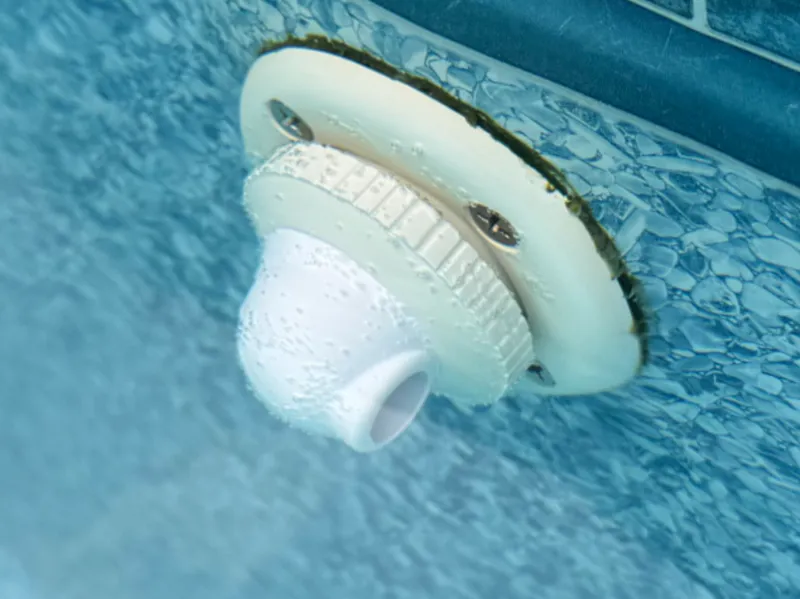 Pool return jet nozzle - right angle / 90 degrees