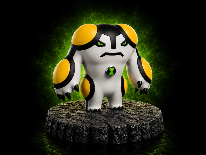 Cannonbolt (Ben 10) - 3D Model