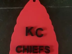 Chiefs key chain