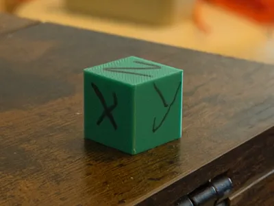 Asa Shrinkage Calibration Cube