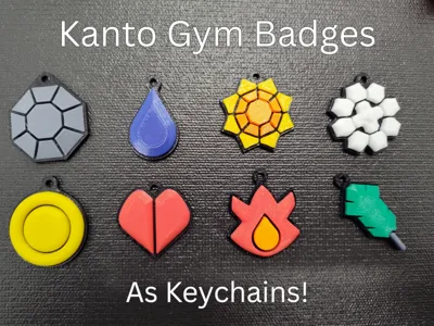 Kanto Gym Badges