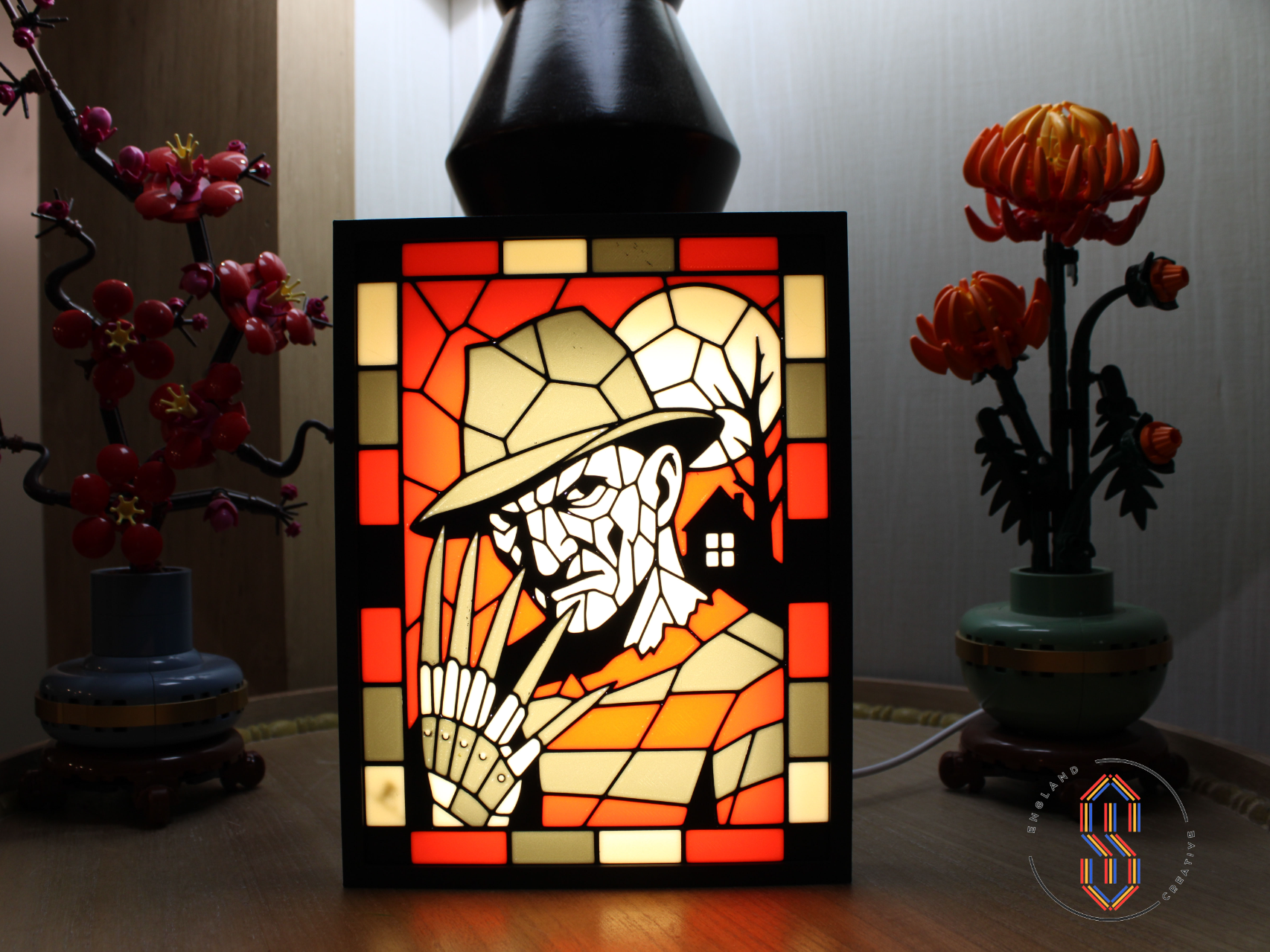 Stained Glass - Freddy Krueger - 1