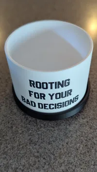 0.2mm layer, 4 walls, 15% infill- Flower POT Only