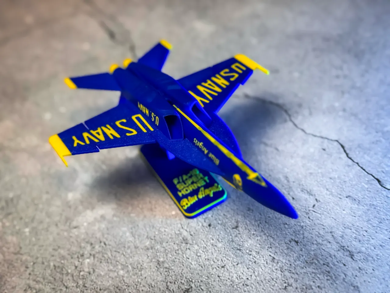 F/A-18 Super Hornet Blue Angels Plane KitCard view 3